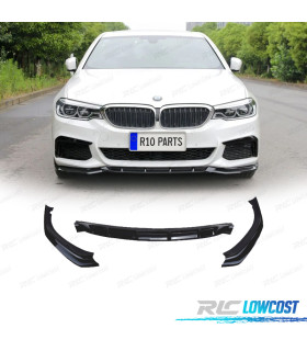 SPOILER FRONTAL BMW G30 SEDAN G31 TOURING 17-20 NEGRO BRILLO