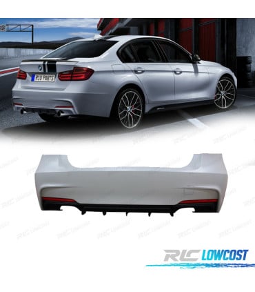 KIT CARROCERIA BMW F30 LOOK M PERFORMANCE PDC 2 SALIDAS DE ESCAPE