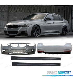 KIT CARROCERIA BMW F30 LOOK M PERFORMANCE PDC SALIDA DOBLE