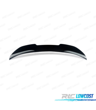 ALERON SPOILER BMW F30 LOOK M3 CS PSM PERFORMANCE NEGRO BRILLO