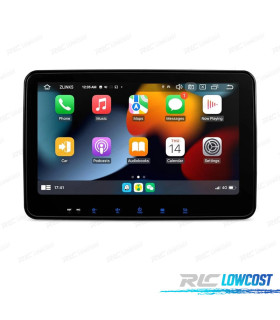 RADIO GPS ANDROID 13 2DIN 10" LCD TÁCTIL CARPLAY USB DUAL ZONE