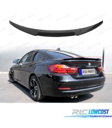 ALERON BMW F36 GRAN COUPE 14-21 LOOK M PERFORMANCE NEGRO BRILLO