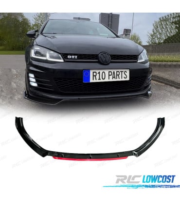 SPOILER LIP FRONTAL VOLKSWAGEN GOLF MK7 12-16