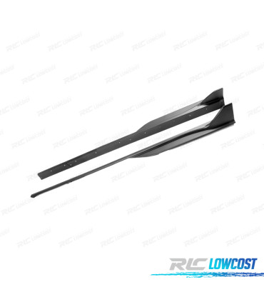 AÑADIDO TALONERAS FORD MUSTANG V6 GT 10-14 LOOK GT500 NEGRO MATE