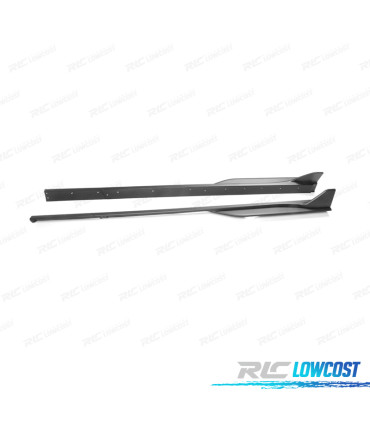 AÑADIDO TALONERAS FORD MUSTANG V6 GT 10-14 LOOK GT500 NEGRO MATE