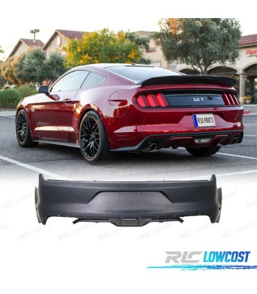 PARAGOLPES TRASERO FORD MUSTANG 15-20 LOOK GT500
