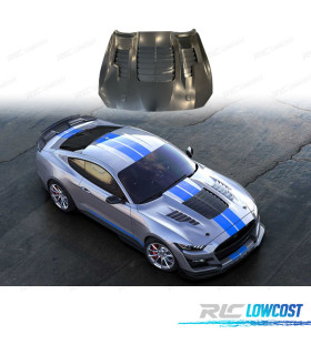 CAPO FORD MUSTANG 18-23 LOOK GT500 KR ALUMINIO