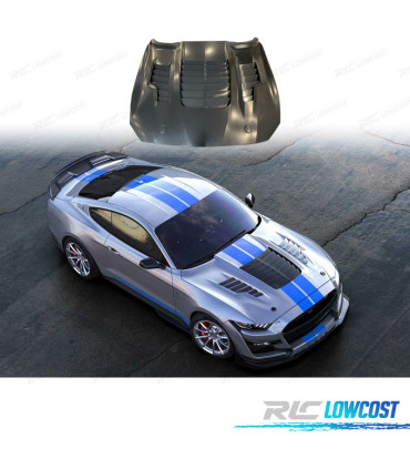 CAPO FORD MUSTANG 18-23 LOOK GT500 KR ALUMINIO