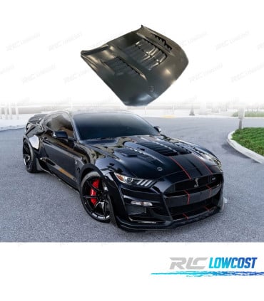 CAPO FORD MUSTANG 15-17 LOOK GT500 KR ALUMINIO