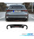 DIFUSOR AUDI A3 20- LOOK RS3 CON LUZ DE FRENO NEGRO BRILLO + LINEA ESCAPE