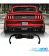 DIFUSOR FORD MUSTANG 18-22 LOOK GT SALIDA DOBLE
