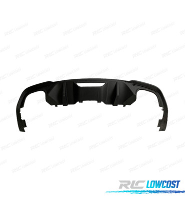 DIFUSOR FORD MUSTANG 18-22 LOOK GT SALIDA DOBLE