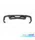 DIFUSOR FORD MUSTANG 18-23 LOOK GT350 SALIDA DOBLE