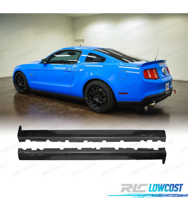 TALONERAS FORD MUSTANG 13-14 LOOK GT NEGRO MATE