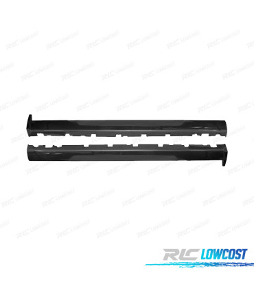 TALONERAS FORD MUSTANG 13-14 LOOK GT NEGRO MATE