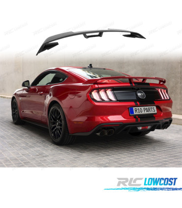 ALERON SPOILER FORD MUSTANG 15-23 LOOK GT NEGRO