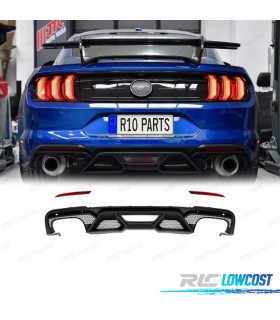 DIFUSOR FORD MUSTANG 15-22 LOOK GT500