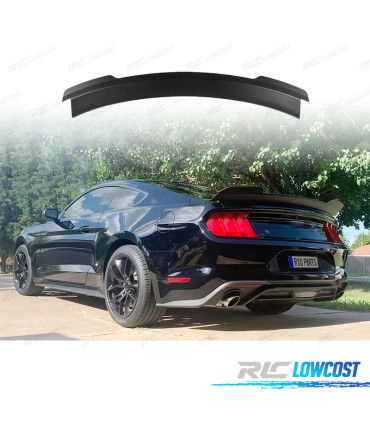 ALERON SPOILER FORD MUSTANG 15-23 NEGRO MATE