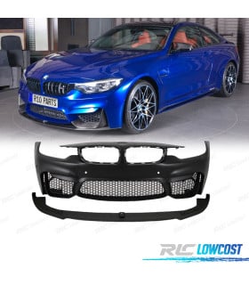 PARAGOLPES DELANTERO BMW F32 F33 F36 13-18 LOOK M4 PDC + SPOILER LIP