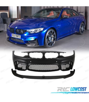 PARAGOLPES DELANTERO BMW F32 F33 F36 LOOK M4 PDC + SPOILER LIP