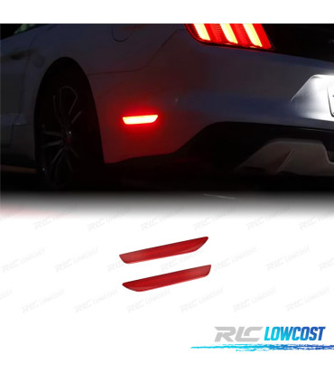 LUCES LATERALES LED PARAGOLPES TRASERO FORD MUSTANG 15-17