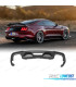 DIFUSOR FORD MUSTANG 18-23 LOOK GT350 SALIDA DOBLE