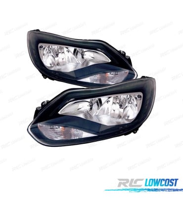FAROS PARA FORD FOCUS IV 11-14 FONDO NEGRO