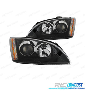 FAROS LUPA FORD FOCUS II 04-08 FONDO NEGRO