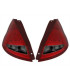 PILOTOS PARA FORD FIESTA MK7 08-12 LED ROJO AHUMADO