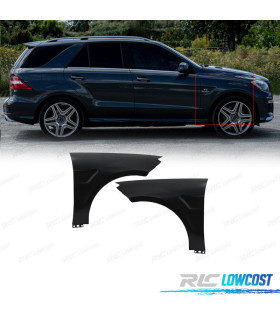 GUARDABARROS MERCEDES CLASE ML W166 11-15 LOOK AMG 63 ALUMINIO