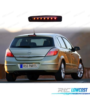 TERCERA LUZ DE FRENO PARA OPEL ASTRA H HATCHBACK 04-09 NEGRA