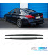 AÑADIDOS TALONERAS BMW G30 G31 17- LOOK M PERFORMANCE NEGRO MATE
