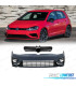 PARAGOLPES DELANTERO VOLKSWAGEN VW GOLF 7.5 17-19 LOOK R20 SRA