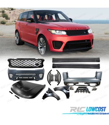 KIT CARROCERIA COMPLETO RANGE ROVER SPORT L494 18- LOOK SVR