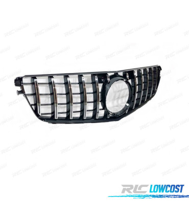 PARRILLA MERCEDES W204 07-14 LOOK AMG GT NEGRO CROMO