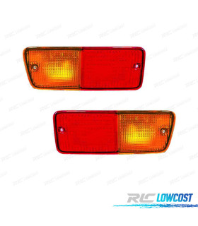 PILOTOS PARAGOLPES NISSAN PATROL 88-97 Y60 ST WAGON 93-97 ROJO