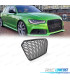 PARRILLA AUDI A6 C7 4G 11-14 LOOK RS6 2020 NEGRO MATE