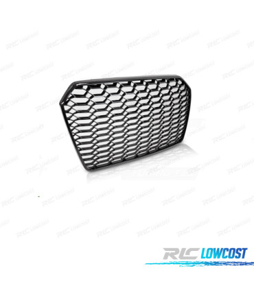 PARRILLA AUDI A6 C7 4G 14-18 LOOK RS6 2020 NEGRO BRILLO