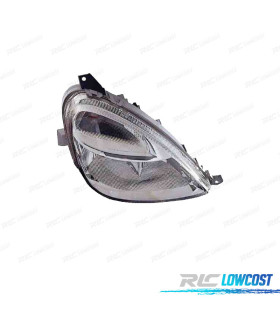 FARO DCH MERCEDES CLASE A W168 97-04 FUNDO CROMO