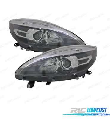 FAROS RENAULT SCENIC III 12-16 FONDO NEGRO