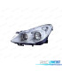 FARO IZQ OPEL CORSA D 06-10 FONDO CROMO