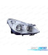 FARO DCH OPEL CORSA D 06-10 FONDO CROMO