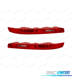 PILOTOS AUDI Q7 10-15 BLANCO ROJO