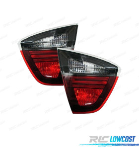 PILOTOS BMW E90 4P 05-08 AHUMADO ROJO