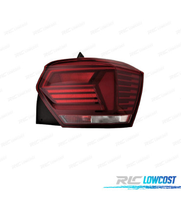 PILOTO DCH VOLKSWAGEN VW POLO 17-21 BLANCO ROJO