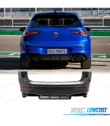 PARAGOLPES TRASERO VOLKSWAGEN VW GOLF 8 LOOK R