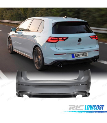 PARAGOLPES TRASERO VOLKSWAGEN VW GOLF 8 19-24 LOOK GTI