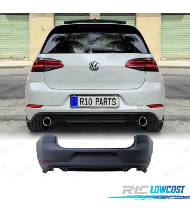 PARAGOLPES TRASERO VOLKSWAGEN VW GOLF 7.5 17-20 LOOK GTI