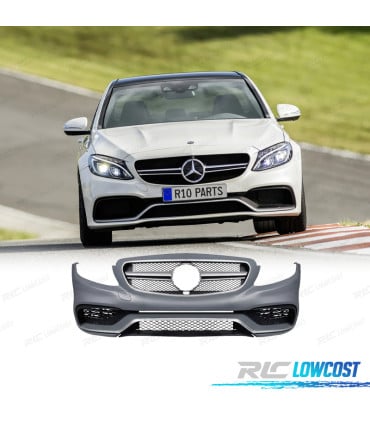 PARAGOLPES DELANTERO MERCEDES CLASE C W205 14-18 LOOK AMG + PARRILLA
