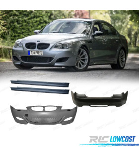 KIT CARROCERIA BMW E60 07-10 LOOK M5 + TALONERAS